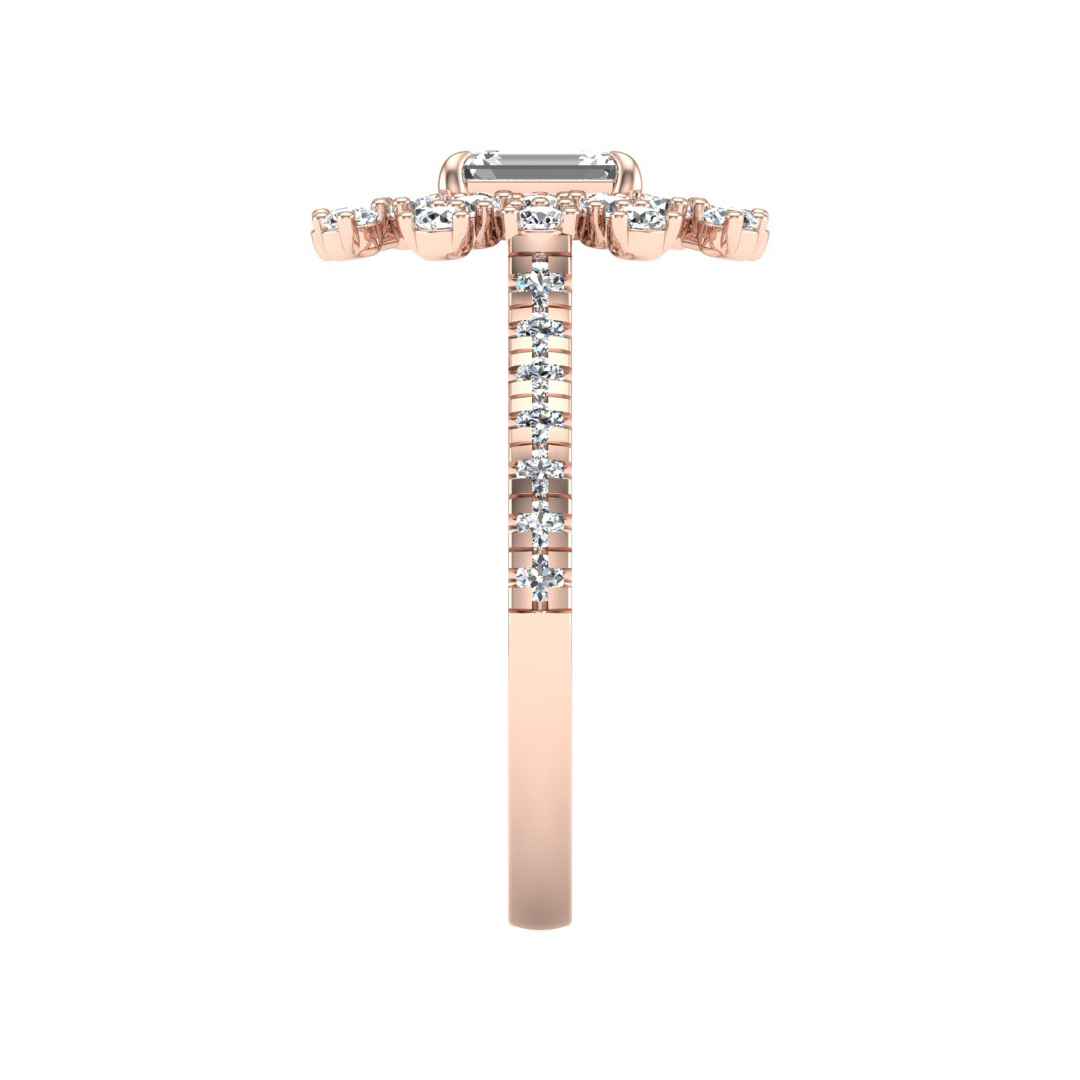 Janet Halo Engagement Ring